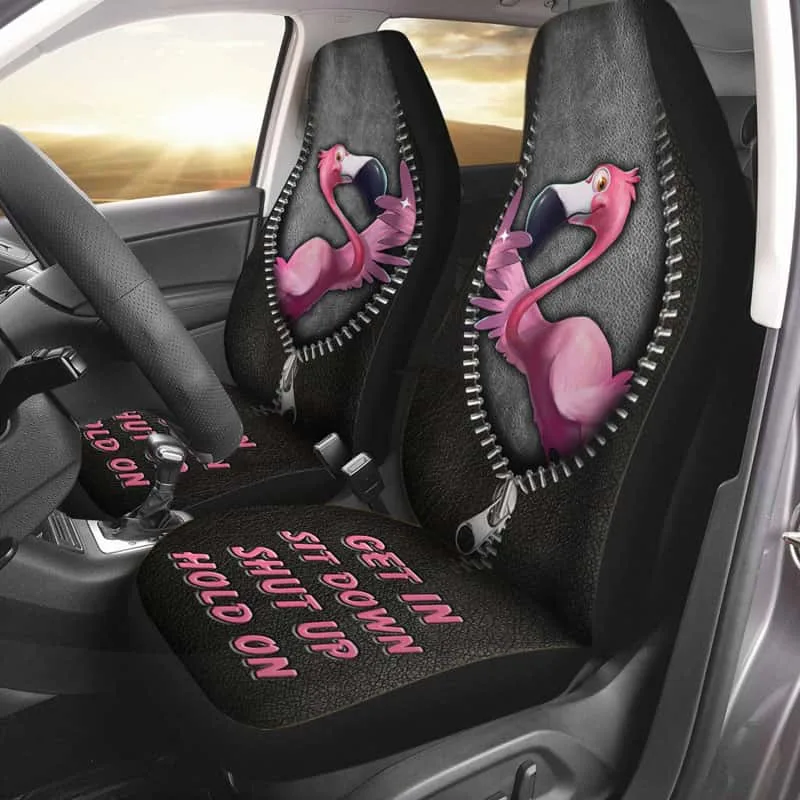 Flamingo Car Seat Cover