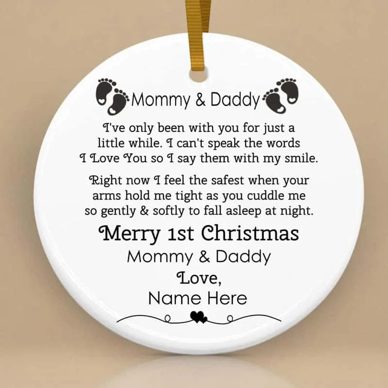 First Christmas Ornament