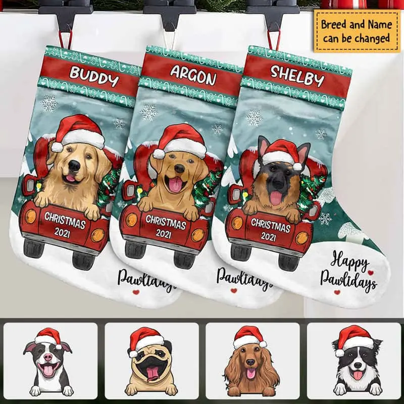 Personalized Dog Christmas Ornament
