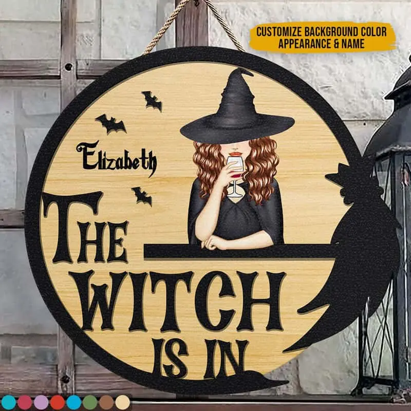Witch Is in Door Wall Art