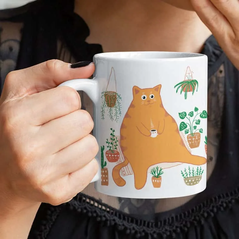 Fat Cat Mug