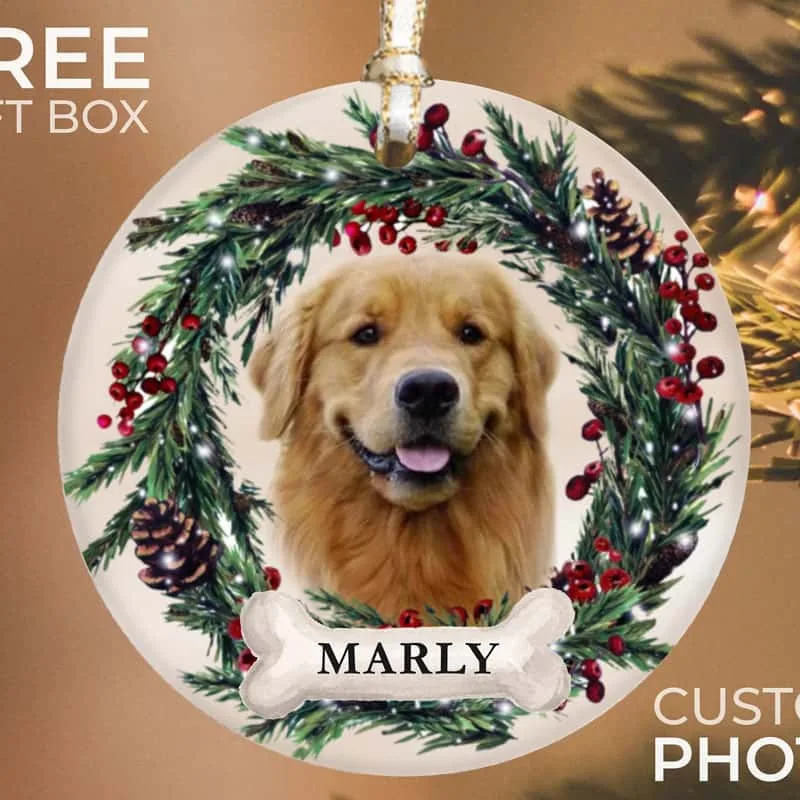 Dog Christmas Ornament