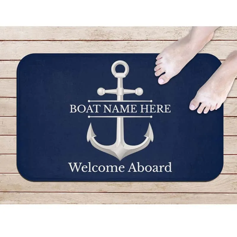 Boat Name Doormat