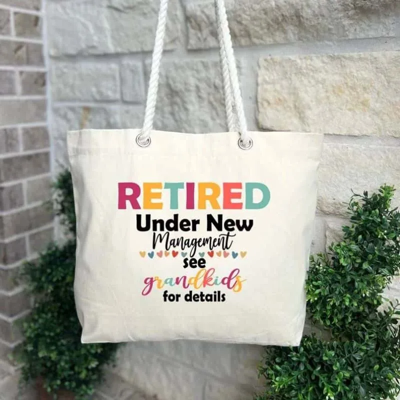 Retired Bag Retirement Gift