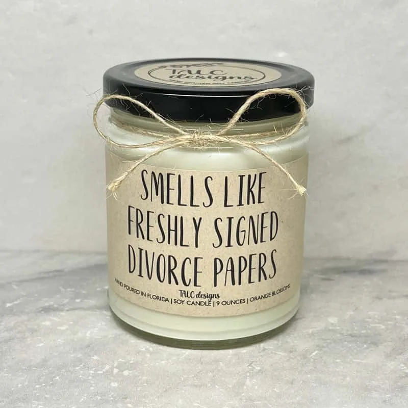 Divorce Candle