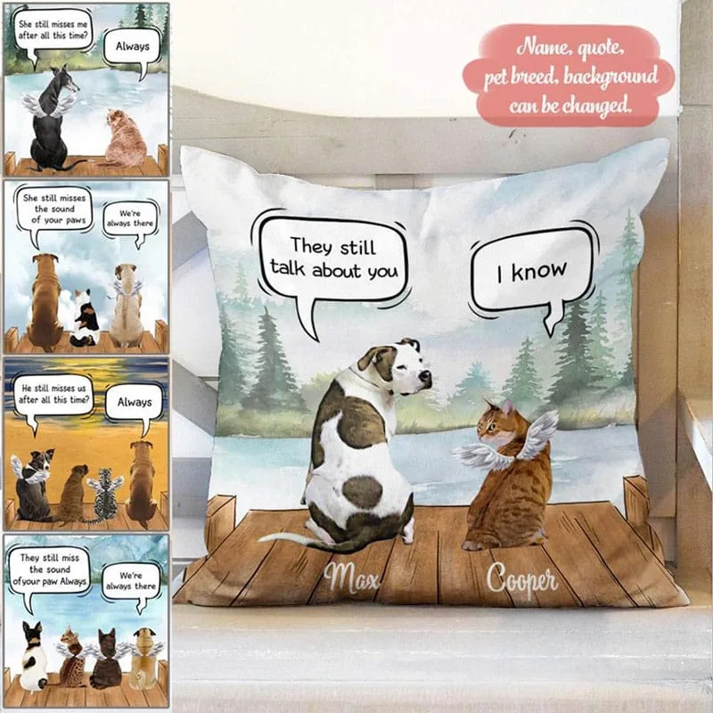 Pet Memorial Design Pillow