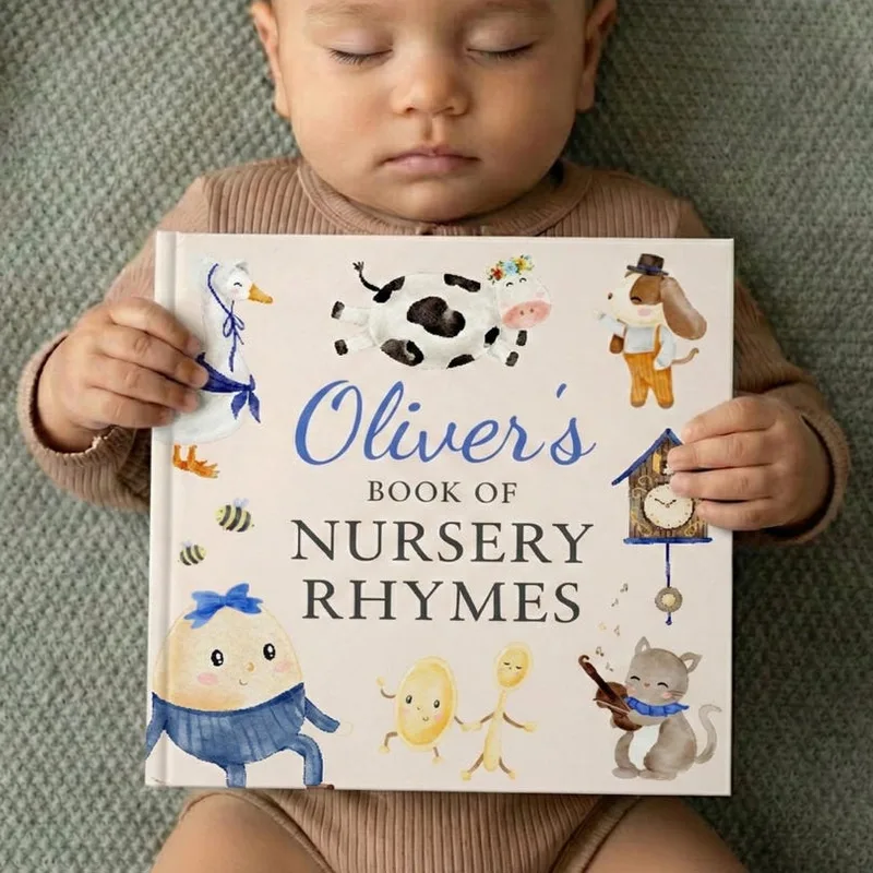 Custom Name Book Of Nursery Rhymes